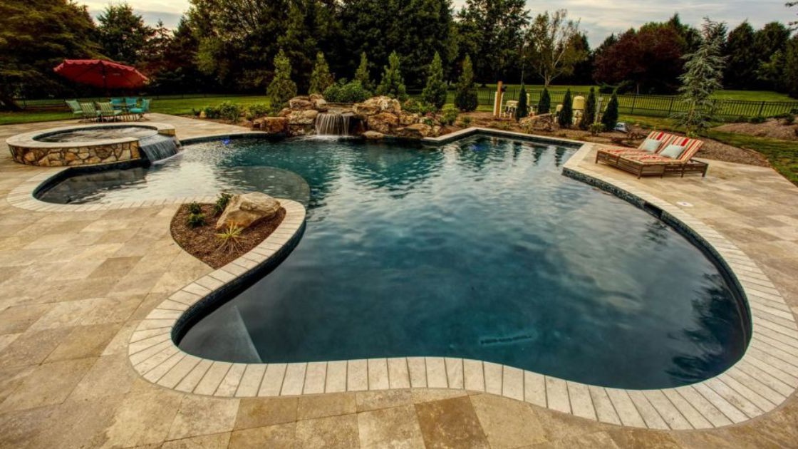 The Stillwater Retreat - Modern Pool project in Stillwater, MN